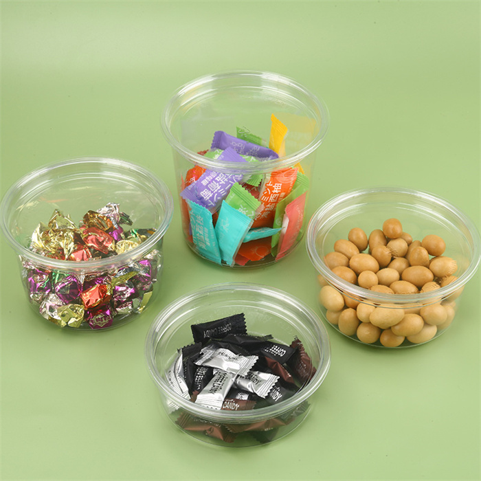 Disposable round salad container   from mmcis china